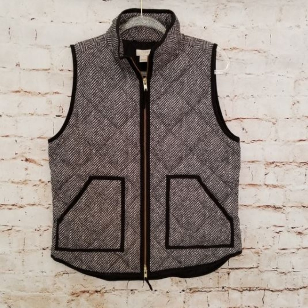 Excursion Vest Herringbone Quilted Down Puffer - image 5
